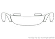 q60 Avery Dennison Clear Bra Hood Precut PPF Diagram