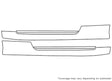 q60 Avery Dennison Clear Bra Door Cup Precut PPF Diagram