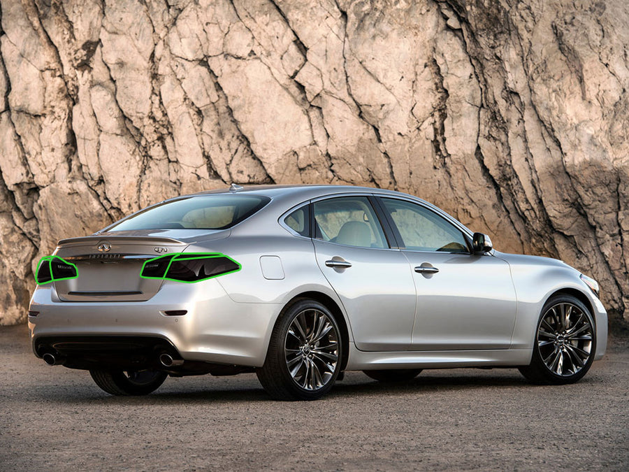 q70 Tail Light Tint Installation Points