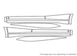qx30 Avery Dennison Clear Bra Door Cup Precut PPF Diagram