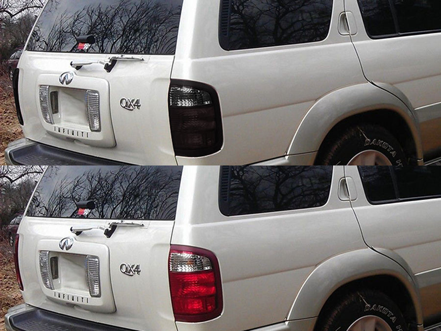 qx4 Before and After Smoked Taillights
