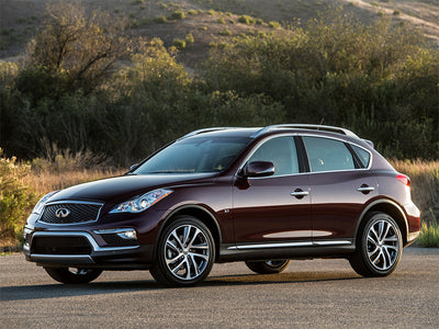 infiniti qx50 2014-2017 Matte Black Pillar Trim