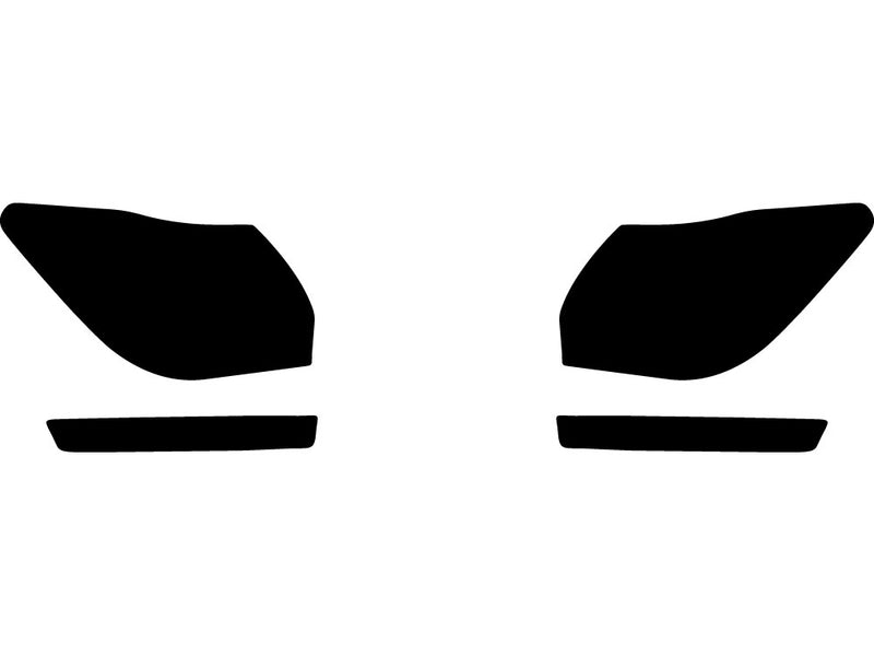 qx50 Precut Tail Light Tint Diagram
