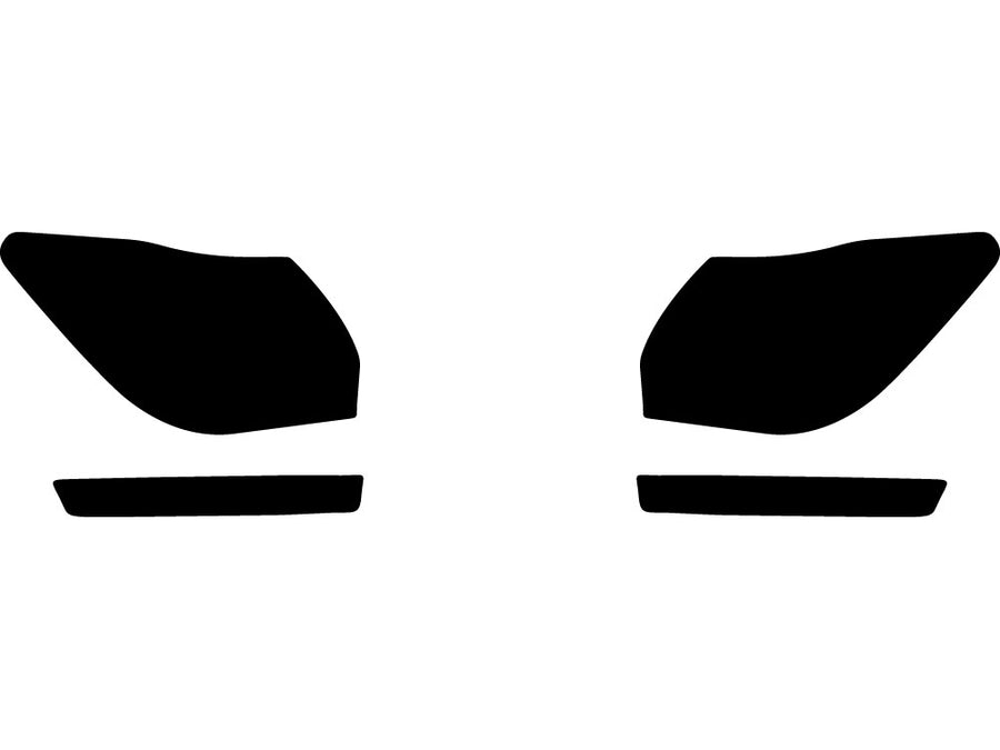 qx50 Precut Tail Light Tint Diagram
