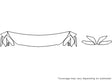 qx50 3M Clear Bra Hood Precut PPF Diagram