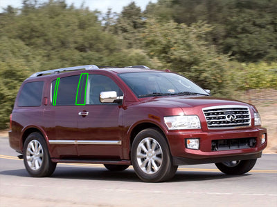 infiniti qx56 2004-2010 Pillar Post Trim Installation Location