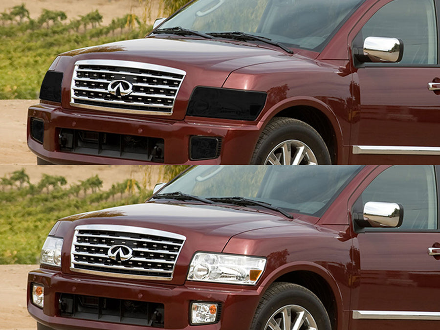 infiniti qx56 2004-2010 Headlight Tint Appearance