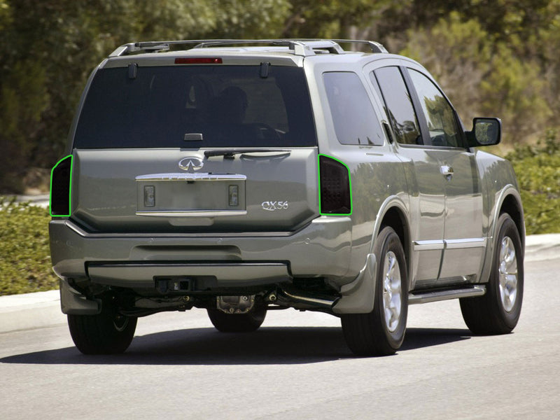 qx56 Tail Light Tint Installation Points