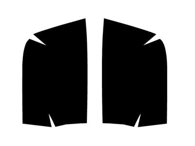 qx56 Precut Tail Light Tint Diagram