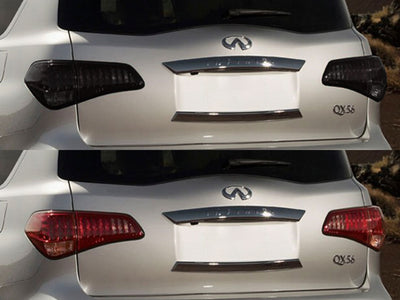 qx56 Before and After Smoked Taillights