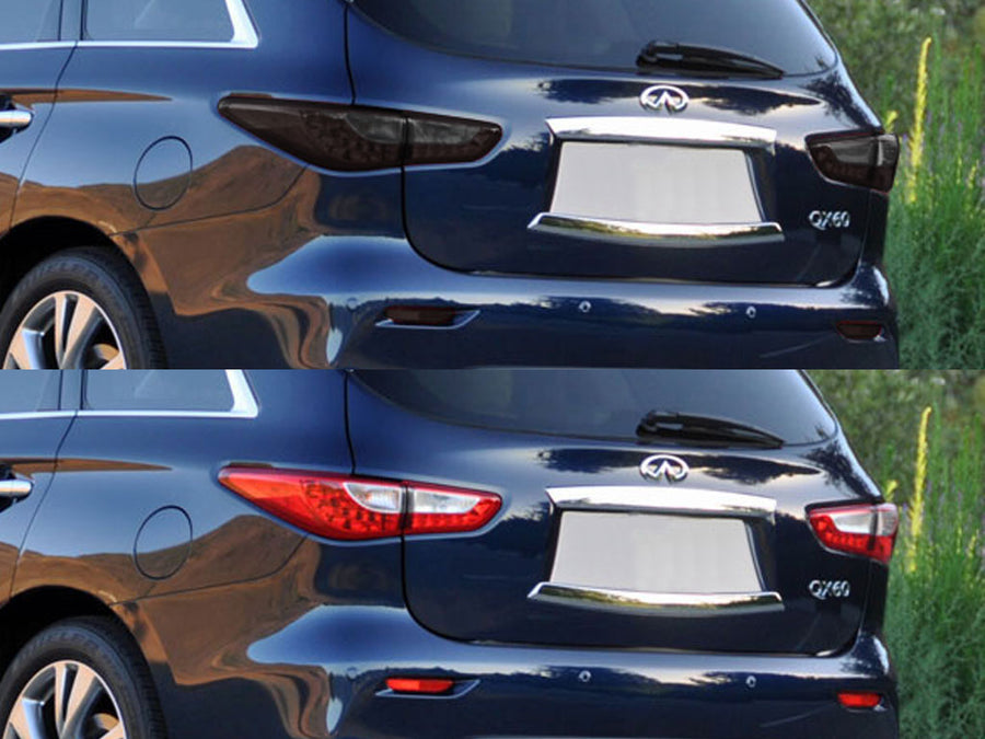 qx60 Before and After Smoked Taillights