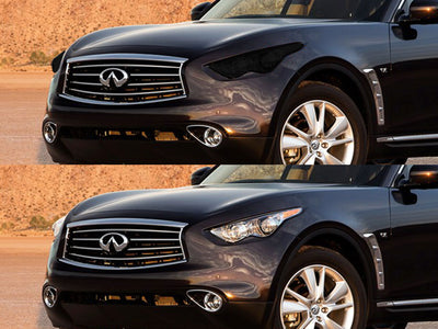 infiniti qx70 2014-2017 Headlight Tint Appearance
