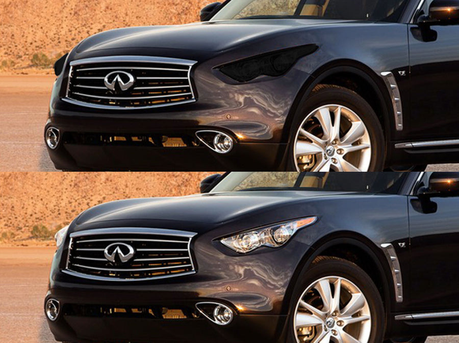 infiniti qx70 2014-2017 Headlight Tint Appearance