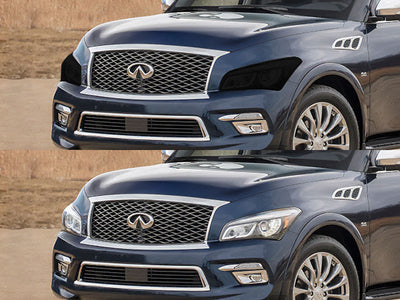 infiniti qx80 2014-2017 Headlight Tint Appearance
