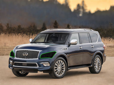 infiniti qx80 2014-2017 Headlight Tint Location