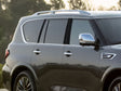 infiniti qx80 2014-2022 Brushed Aluminum Black Pillar Cover Diagram