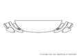 qx80 Avery Dennison Clear Bra Hood Precut PPF Diagram