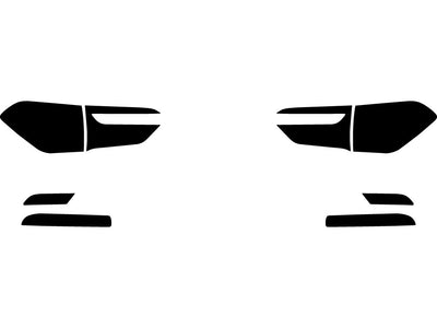 qx80 Precut Tail Light Tint Diagram