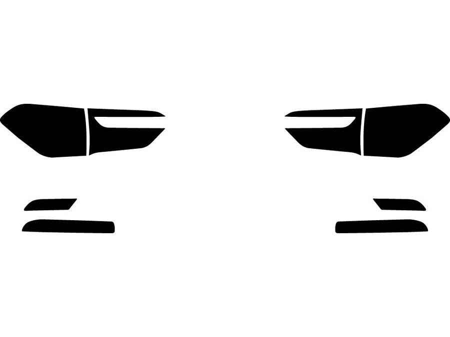 qx80 Precut Tail Light Tint Diagram
