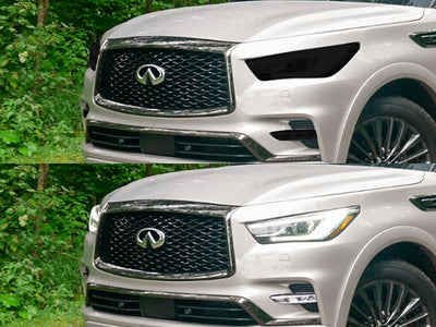 infiniti qx80 2018-2024 Headlight Tint Appearance