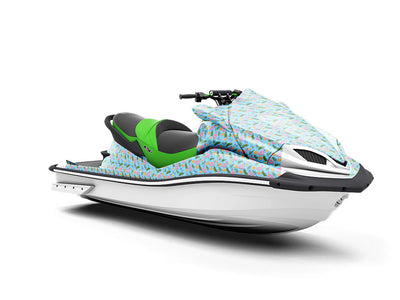 Inflatable Flamingo Summertime Jet Ski Vinyl Customized Wrap
