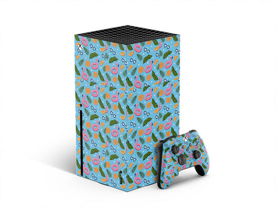 inflatable flamingo summertime XBOX DIY Decal