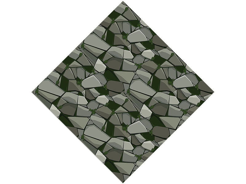 Ingrown Moss Cobblestone Vinyl Wrap Pattern
