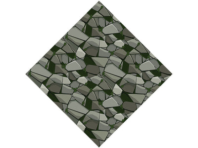 Ingrown Moss Cobblestone Vinyl Wrap Pattern