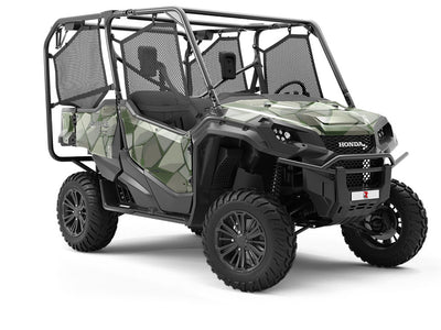 Ingrown Moss Cobblestone Utility Vehicle Vinyl Wrap