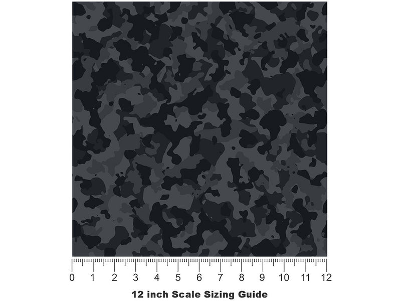Ink Multicam Camouflage Vinyl Film Pattern Size 12 inch Scale~Rwraps Ink Multicam Camouflage Sizing Chart~3