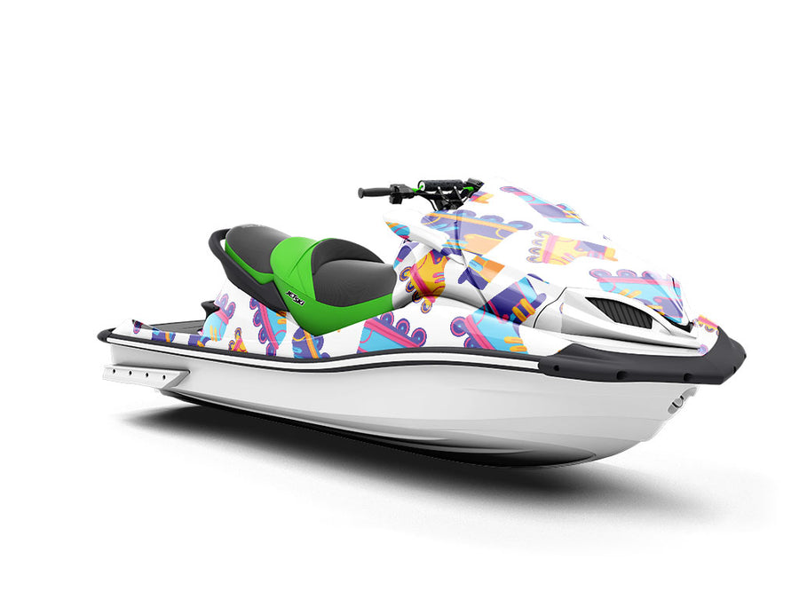 Inline Boardwalk Sport Jet Ski Vinyl Customized Wrap