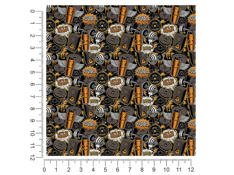 inside king graffiti 1ft x 1ft Craft Sheets