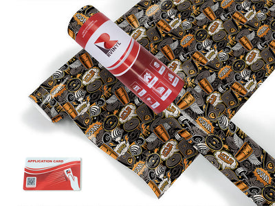 inside king graffiti Craft Vinyl Roll