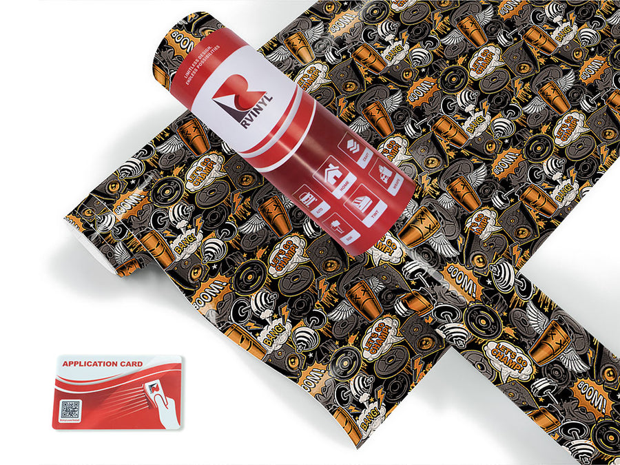 inside king graffiti Craft Vinyl Roll
