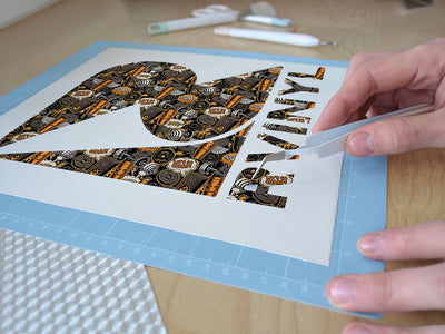 inside king graffiti Easy Weed Craft Vinyl