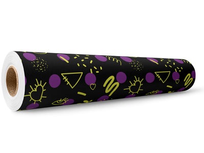 Inside Out Abstract Wrap Film Wholesale Roll~Rwraps Series 914 Digitally Printed Vinyl Roll~5