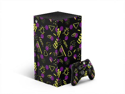 inside out abstract geometric XBOX DIY Decal