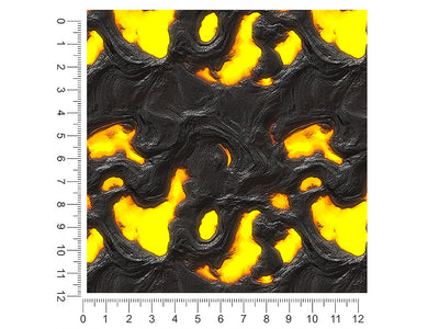 inside the caldera lava 1ft x 1ft Craft Sheets