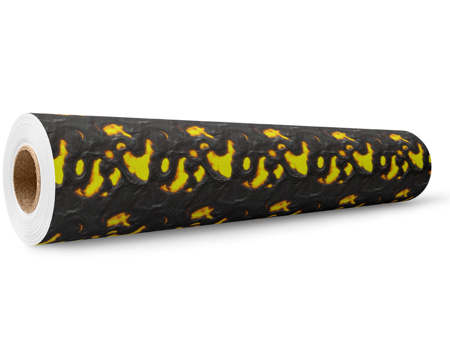 Inside the Caldera Lava Wrap Film Wholesale Roll~Rwraps Series 914 Digitally Printed Vinyl Roll~5