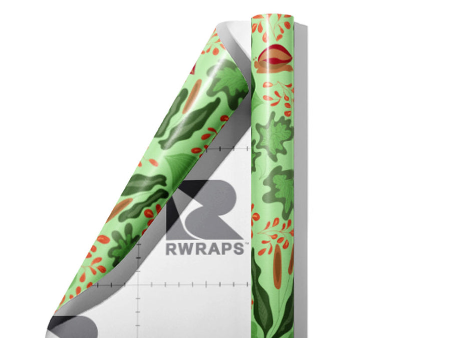Inside Weeds Bug Wrap Film Sheets~Rwraps Series 914 Inside Weeds Bug Scrolled Sheet~3