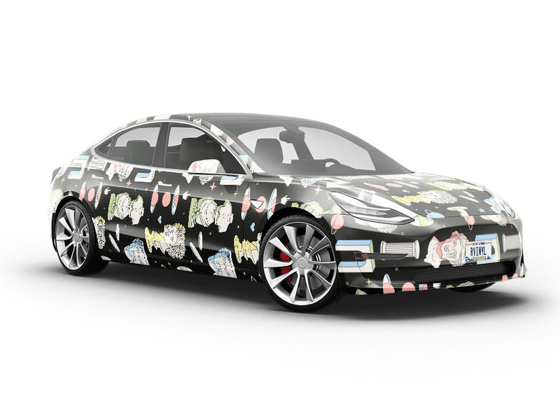 Interdimensional Statues Greco Roman Vehicle Vinyl Wrap