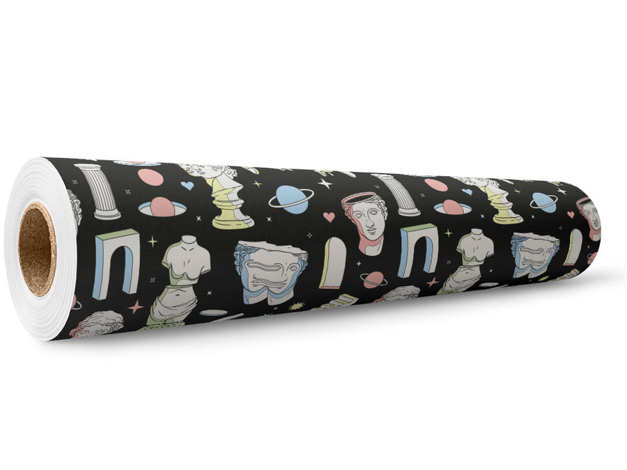 Interdimensional Statues Greco Roman Wrap Film Wholesale Roll~Rwraps Series 914 Digitally Printed Vinyl Roll~5