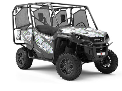 International Airport Cityscape Utility Vehicle Vinyl Wrap