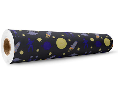 Interplanetary Honeymoon Science Fiction Wrap Film Wholesale Roll~Rwraps Series 914 Digitally Printed Vinyl Roll~5