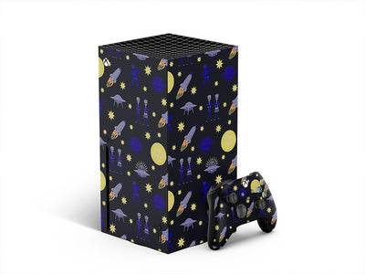 interplanetary honeymoon science fiction XBOX DIY Decal