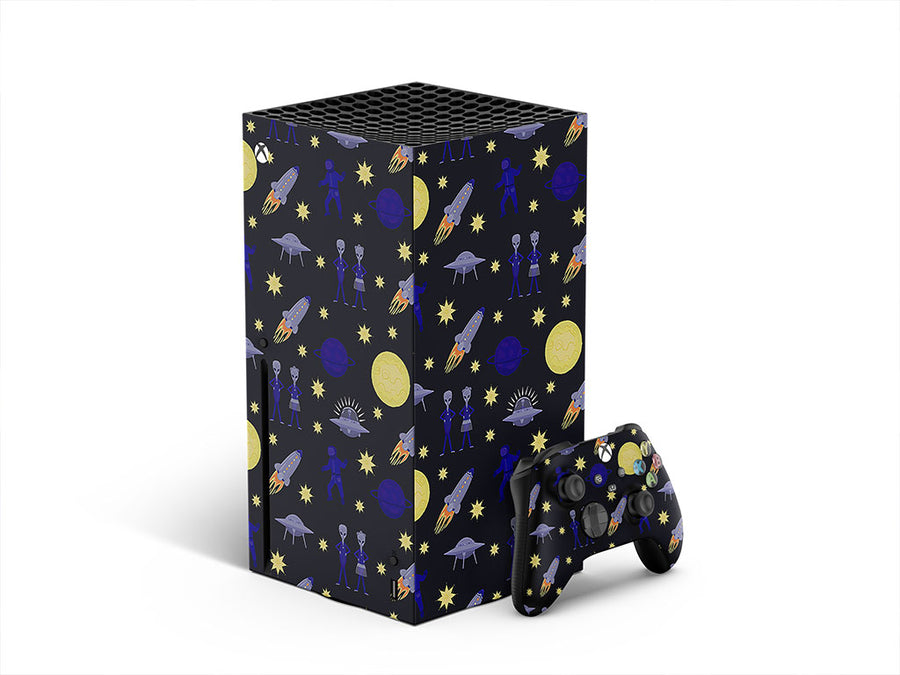 interplanetary honeymoon science fiction XBOX DIY Decal