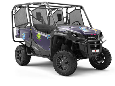 Interplanetary Rockets Gaming Utility Vehicle Vinyl Wrap