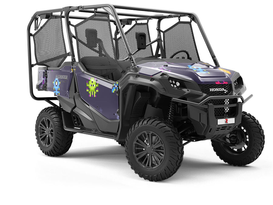 Interplanetary Rockets Gaming Utility Vehicle Vinyl Wrap