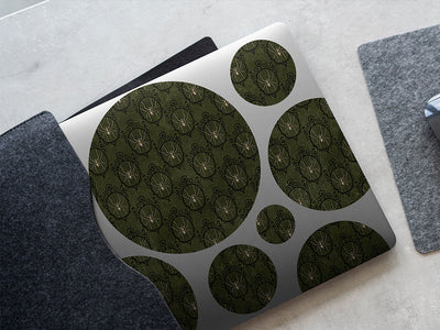 intricate webs gothic DIY Laptop Stickers