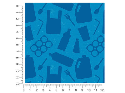 invading plastics water 1ft x 1ft Craft Sheets